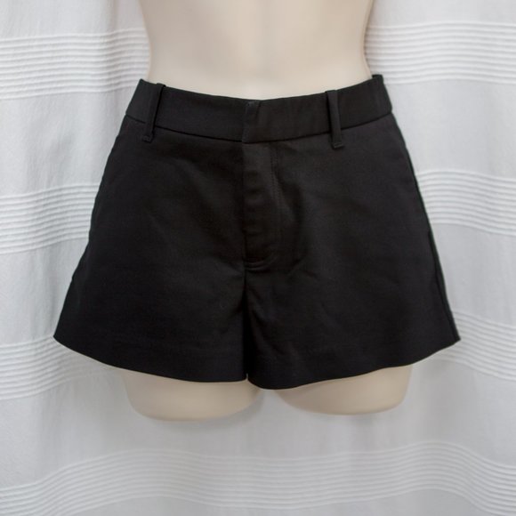 Forever 21 Pants - Black Cotton Blend Shorts